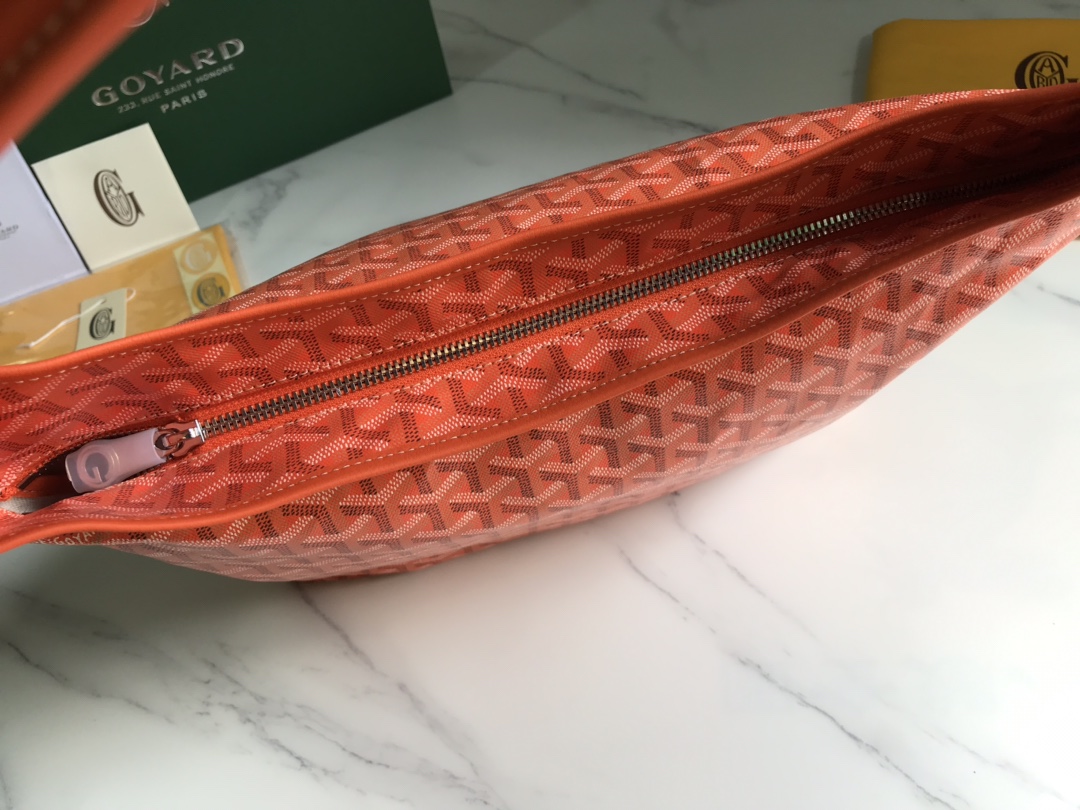 Boheme Hobo Shoulder Bag In Orange